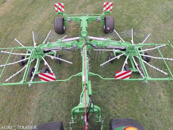 InterTech ZKD 800 dubbele hark, Zakelijke goederen, Agrarisch | Werktuigen, Akkerbouw, Veehouderij, Oogstmachine, Ophalen of Verzenden