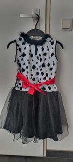 Jurkje maat 140 voor carnaval met poezen oortjes, Ophalen of Verzenden, Zo goed als nieuw, 134 t/m 140, Jongen of Meisje