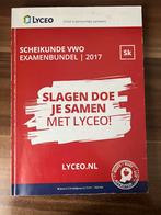 Scheikunde vwo examenbundel 2017 lyceo, Ophalen of Verzenden, Beta, Zo goed als nieuw, WO