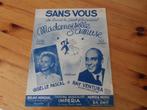 Sans vous - Dans mon coeur - Misraki / Hornez, Muziek en Instrumenten, Zang, Gebruikt, Ophalen of Verzenden, Artiest of Componist