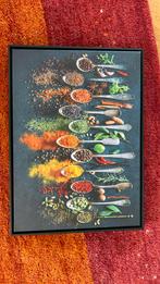 Schilderij specerijen op canvas, nieuw, Antiek en Kunst, Ophalen of Verzenden