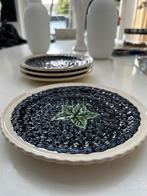 Blueberry Vintage borden 4 stuks gaaf. Sign zie foto, Huis en Inrichting, Keuken | Servies, Bord(en), Ophalen of Verzenden