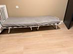 Logeerbed - Opklapbed, Huis en Inrichting, Slaapkamer | Bedden, Ophalen, 90 cm, Eenpersoons, Zo goed als nieuw