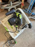 Festool TS 75 EBQ Invalzaag met koffer, Doe-het-zelf en Verbouw, Gereedschap | Zaagmachines, Ophalen, Gebruikt, Invalzaag, 70 mm of meer
