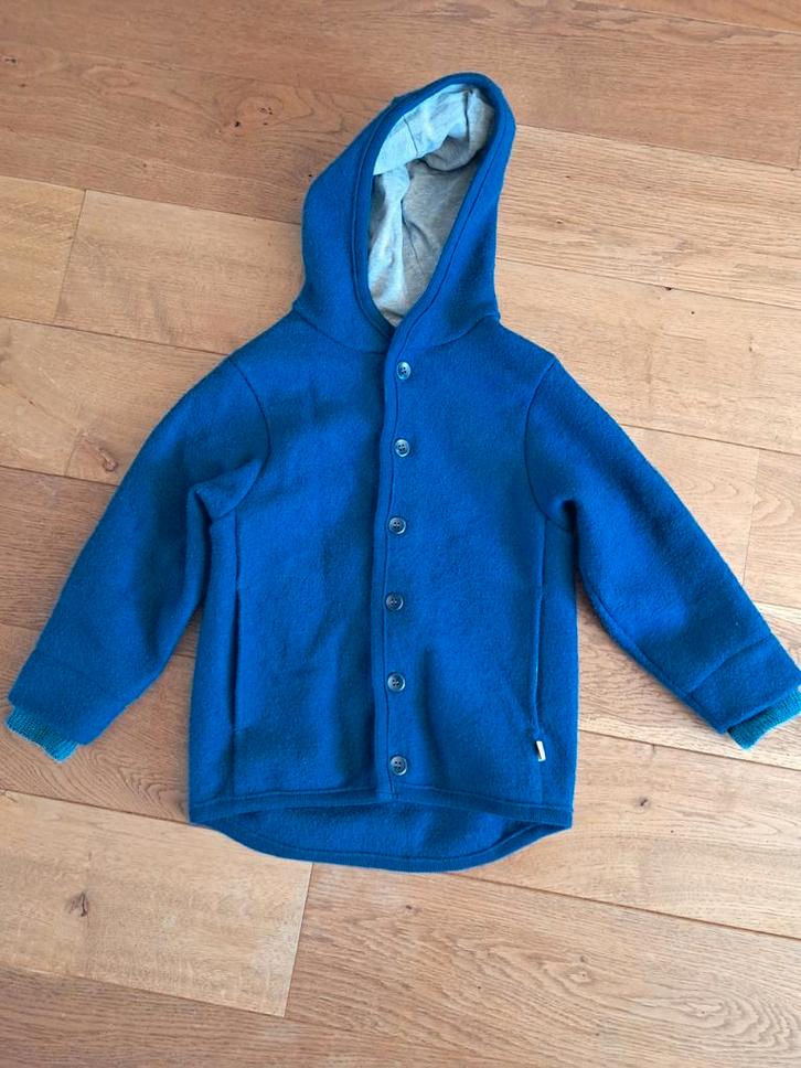 Disana wollen jas maat 110-116 - Zo goed als nieuw!, Kinderen en Baby's, Kinderkleding | Schoenen en Sokken, Zo goed als nieuw