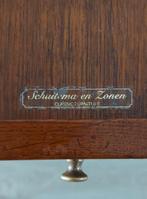 Mooie eettafel schuitema en zonen met bijpassende spiegel, Ophalen, Gebruikt, Art deco, 50 tot 100 cm