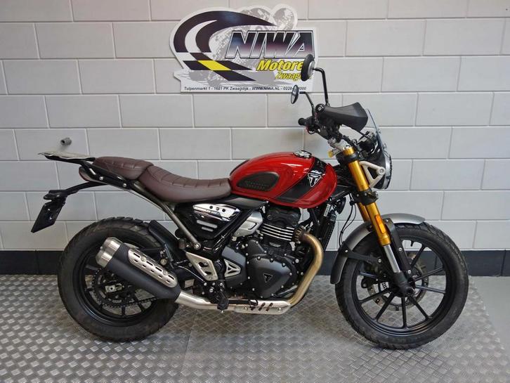 TRIUMPH SCRAMBLER 400 X, Motoren, Motoren | Triumph, Bedrijf, Overig, 12 t/m 35 kW, Minimaal motorrijbewijs A2