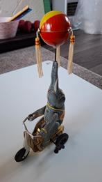 Opwindbare blikken circusoliefant, Antiek en Kunst, Antiek | Speelgoed, Ophalen of Verzenden