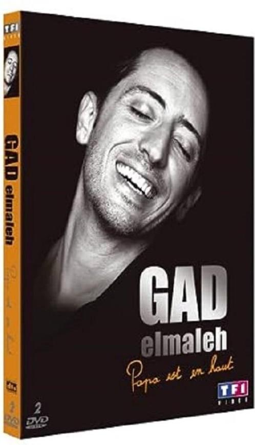 Gad Elmaleh - Papa Est En Haut (2 DVD) IMPORT, Cd's en Dvd's, Dvd's | Muziek en Concerten, Zo goed als nieuw, Muziek en Concerten