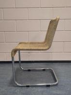 Vintage buisframe stoel Tecta eetkamerstoel rotan A Lorenz, Huis en Inrichting, Stoelen, Ophalen, Gebruikt, Overige kleuren, .