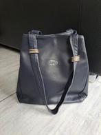Leren handtas Lupo, Ophalen, Zo goed als nieuw, Blauw, Handtas