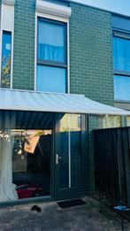 knikarm zonnescherm, Tuin en Terras, Zonneschermen, Ophalen, Gebruikt, Knikarmscherm