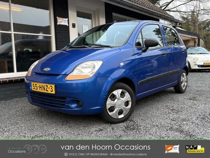 Chevrolet Matiz 0.8 AIRCO | 95000KM | NAP | 5DRS | EL RAMEN, Auto's, Chevrolet, Bedrijf, Te koop, Matiz, ABS, Airbags, Airconditioning