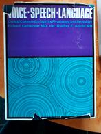 Voice Speech Language - Clinical Communicology, Gelezen, Gamma, Richard Luchsinger MD and Godfrey E. Arnold MD, HBO