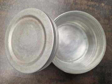 Vintage Aluminium Boterkuipje Camping beschikbaar voor biedingen