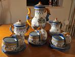 Handgemaakt 6 persoons koffie/thee servies Talavera Espãna, Antiek en Kunst, Ophalen