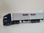 Daf 95 container Tekno 1:50 compleet met doos, Ophalen of Verzenden, Zo goed als nieuw, Bus of Vrachtwagen, Tekno
