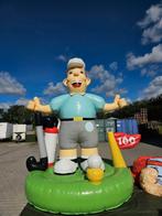 Te koop mooie grote opblaasbare golfer 4 meter abraham, Hobby en Vrije tijd, Ophalen of Verzenden, Nieuw, Verjaardag