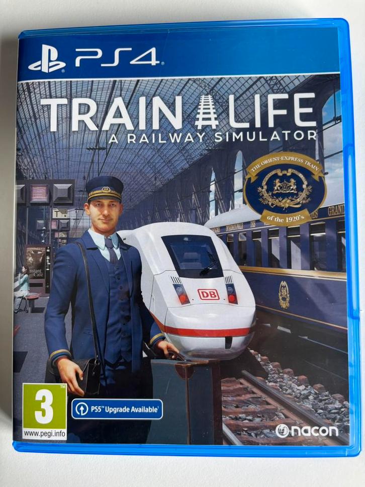 Trainlife ps4&5 te koop, Spelcomputers en Games, Games | Sony PlayStation 4, Zo goed als nieuw, Simulatie, 1 speler, Vanaf 3 jaar