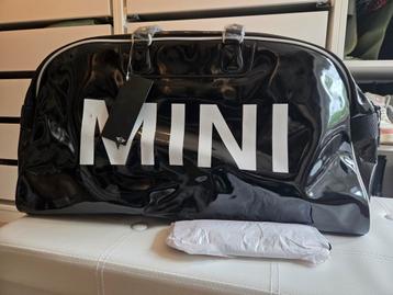 Nieuwe Originele MINI Weekendtas Zwart Lak beschikbaar voor biedingen