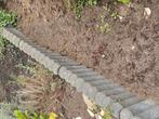 'paaltjes' border, halve manen, beton, grijs, paaltjes, Ophalen, Gebruikt, 25 tot 50 cm, Overige typen