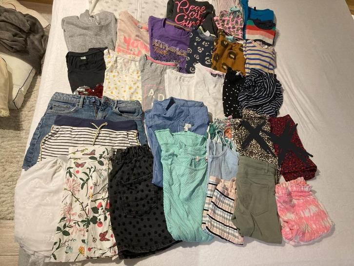 kledingpakket meisje maat 146 - 152, Kinderen en Baby's, Kinderkleding | Kinder-kledingpakketten, Gebruikt, Maat 146, Ophalen of Verzenden