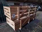 Pallet kratten brandhout kratten, Doe-het-zelf en Verbouw, Kratten en Dozen, Ophalen, 100 cm of meer, 60 cm of meer, 50 cm of meer