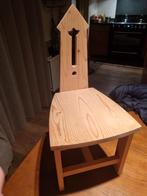 Zelf gemaakt kinderkasteelstoeltje te koop, Ophalen