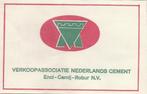 Enci Cemij Robur - verkoopassociatie Nederlands cement, Ophalen of Verzenden