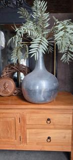 Mooi stoer industrieel hele zware ijzer metaal vaas pot !, Ophalen, Overige materialen, Overige kleuren, 50 tot 75 cm