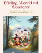 4 tickets Winter Efteling kaartjes, Tickets en Kaartjes, Recreatie | Pretparken en Attractieparken, Drie personen of meer, Ticket of Toegangskaart