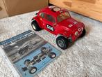 Vintage Sand Scorcher Tamiya met boekje, Hobby en Vrije tijd, Elektro, Gebruikt, Auto offroad, Ophalen of Verzenden