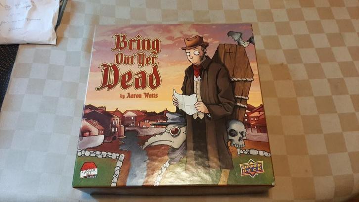 bordspel strategiespel Bring Out Yer Dead compleet, Hobby en Vrije tijd, Gezelschapsspellen | Bordspellen, Nieuw, Een of twee spelers