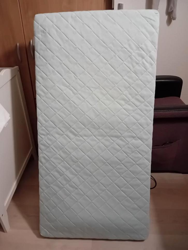 Matras tbv ledikantje - Ikea Vyssa, Huis en Inrichting, Slaapkamer | Matrassen en Bedbodems, Zo goed als nieuw, 70 cm of minder