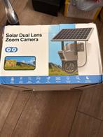 Solar dual lens zoom camera, Ophalen of Verzenden, Nieuw