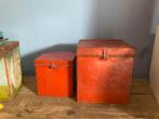 2 mooie brocante blikken, Ophalen of Verzenden, Zo goed als nieuw, Minder dan 50 cm