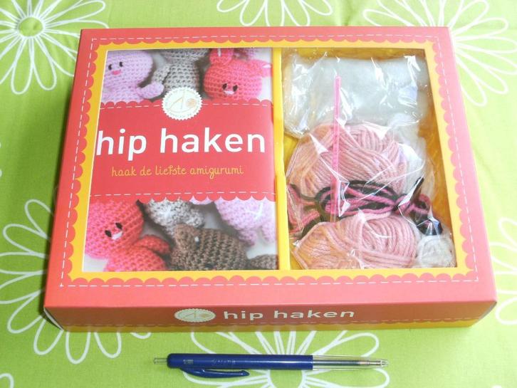 Hip haken set - nieuw in de verpakking, Hobby en Vrije tijd, Breien en Haken, Nieuw, Haken, Overige typen, Ophalen of Verzenden