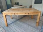 Te koop grenen  eettafel, Huis en Inrichting, Tafels | Eettafels, Ophalen, Gebruikt, 50 tot 100 cm, Vijf personen of meer