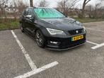SEAT Leon 1.8 TSI FR | PANO | CARPLAY | VC | STOELVERWARM, Voorwielaandrijving, 4 cilinders, Leder en Stof, Zwart