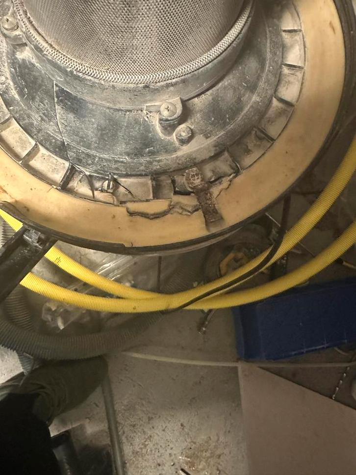 Bouwstofzuiger - Van Wijnen, Doe-het-zelf en Verbouw, Reinigingsmachines, Gebruikt, Overige typen, Ophalen of Verzenden