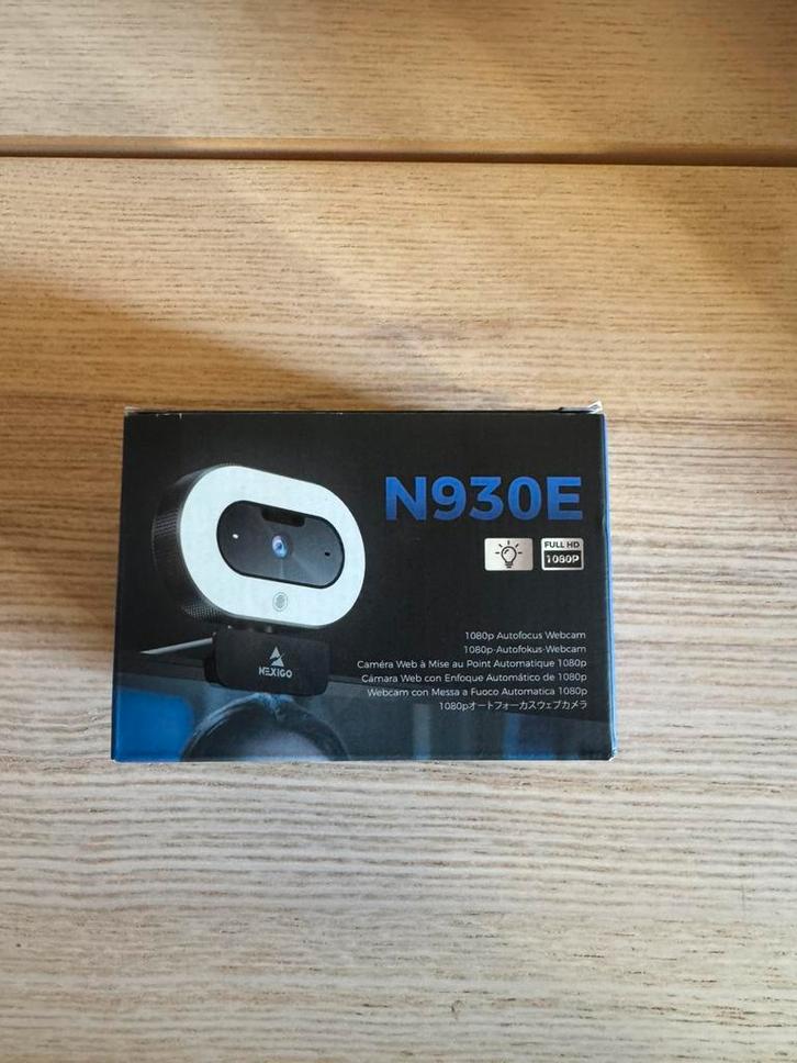 Webcam Nexigo N930E, Computers en Software, Webcams, Nieuw, Bedraad, Ophalen of Verzenden