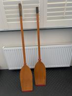 Houten spaanders: ter decoratie, Watersport en Boten, Peddels, Ophalen, Gebruikt