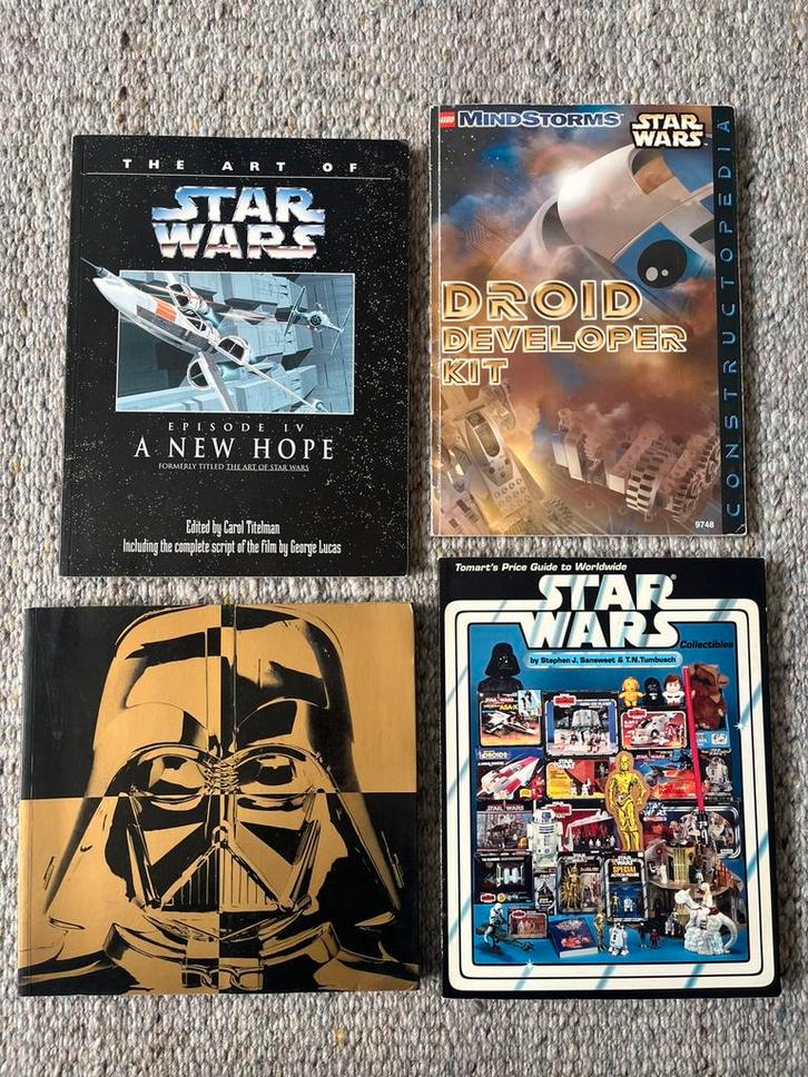 Star Wars verzamelboeken + LEGO Mindstorms Constructopedia, Verzamelen, Star Wars, Zo goed als nieuw, Boek of Poster, Verzenden