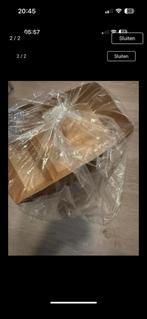 patatbakjes 100 stuks nieuw, Huis en Inrichting, Keuken | Servies, Ophalen of Verzenden, Nieuw, Glas, Overige stijlen
