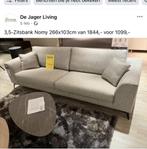 Nieuwe bank, Huis en Inrichting, Ophalen, Zo goed als nieuw, Driepersoons, Rechte bank