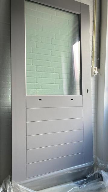 Nieuw Tuindeur met Glas 201,5 x 93 cm beschikbaar voor biedingen