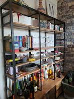 Industriële Boekenkast/Stellingkast, Huis en Inrichting, Kasten | Boekenkasten, Met plank(en), Gebruikt, 200 cm of meer, 150 tot 200 cm