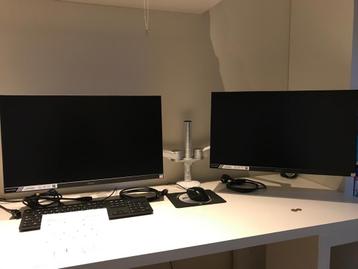 Monitor steun (voor 2 beeldschermen) beschikbaar voor biedingen