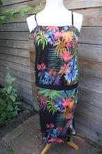 Jurk zwart/ gekleurd Studio Anneloes mt L Vaste prijs AANBIE, Kleding | Dames, Studio Anneloes, Zwart, Maat 42/44 (L), Ophalen of Verzenden