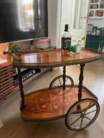 Vintage Serveerwagen/barcart met messing, Ophalen